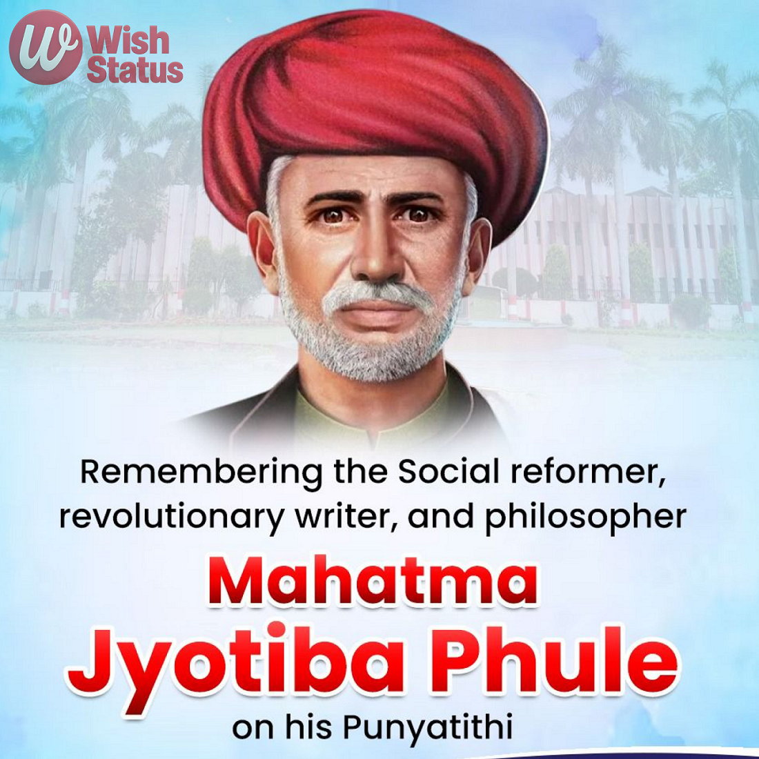Mahatma Jyotiba Phule Punyatithi Pic